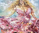 Alisa Cherkun Drukman, Oil on canvas, 50 by 50 cm