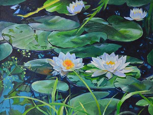 Bella Meriin, Oil on canvas, 60 by 80 cm