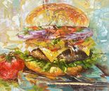 Alisa Cherkun Drukman, Oil on canvas, 50 by 50 cm