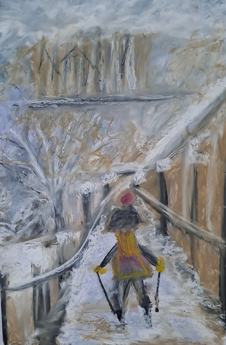 Winter Embrace by Laura Bernardeschi Nelson 