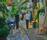 Bella Meriin, Oil on canvas, 70 by 50 cm