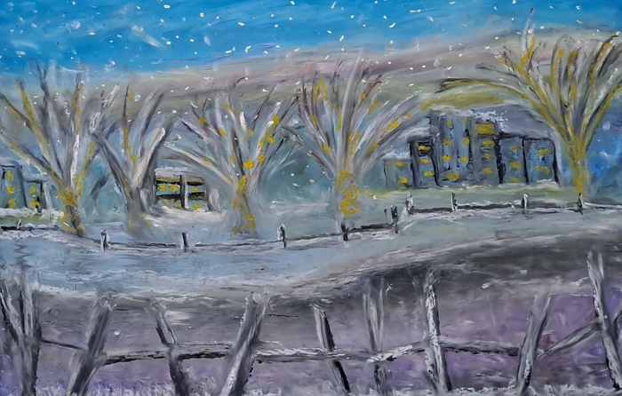 Winter Lights by Laura Bernardeschi Nelson 