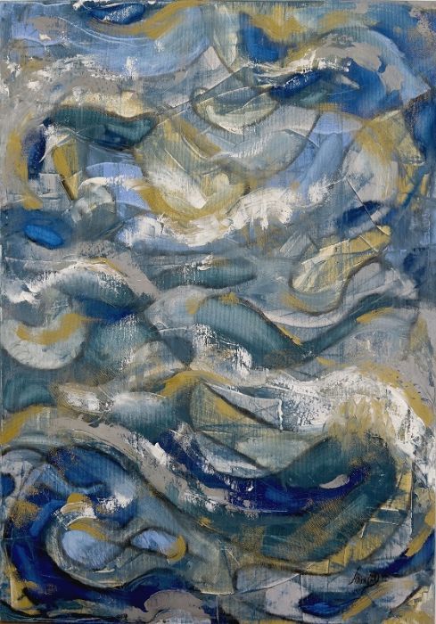 Alisa Cherkun Drukman,  Oil on canvas, 70 by 49.5 cm