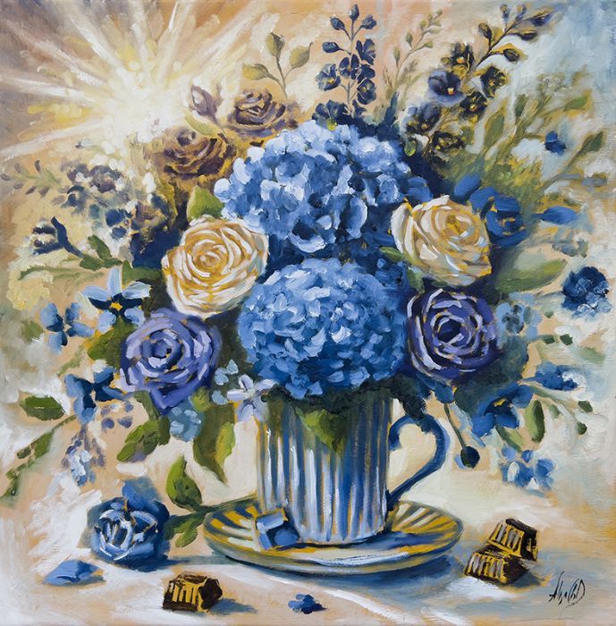  Alisa Cherkun Drukman, Oil on canvas, 50 by 50 cm