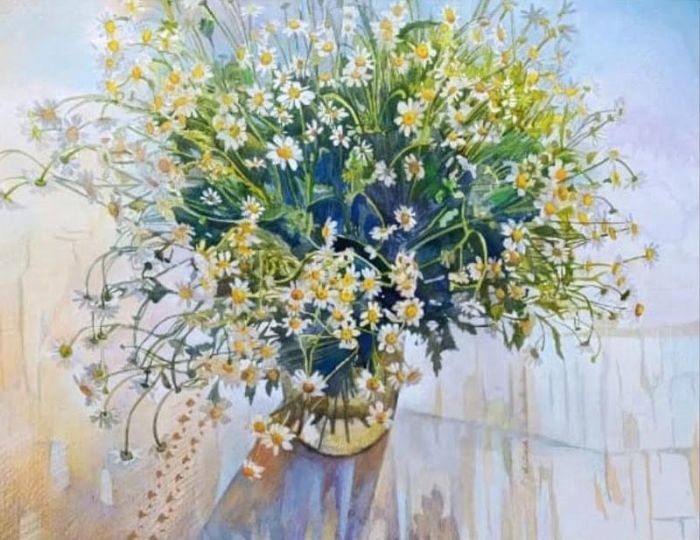 Bella Meriin, Oil on canvas, 50 by 70 cm