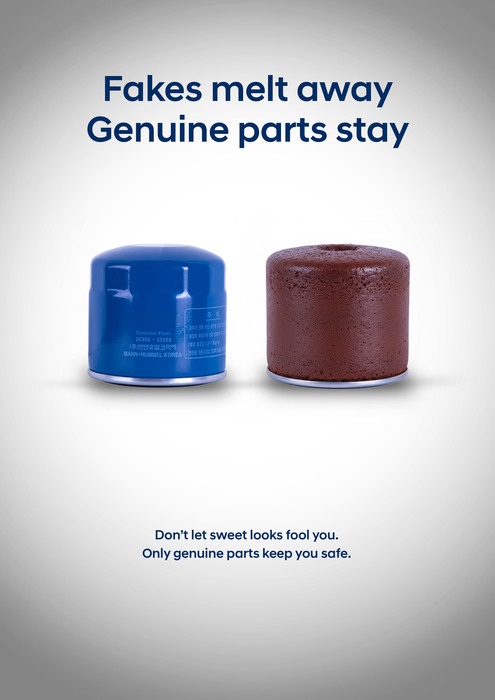 Fakes Melt Away — Oil Filter by Ahmad Abdulaziz