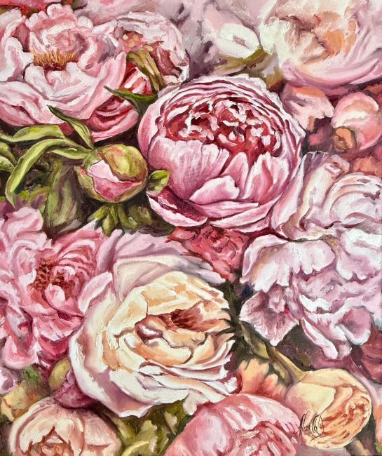 Alisa Cherkun Drukman,  Oil on canvas, 60 by 50 cm