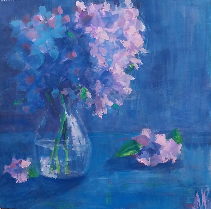 Lilac Silence by Nataly Kenny represented@circle-arts.com