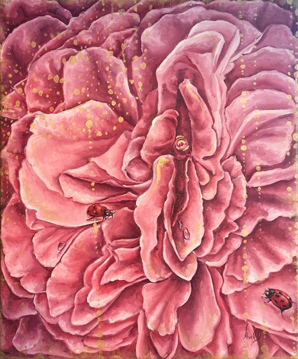 Alisa Cherkun Drukman, Oil on canvas, 60 by 50 cm by Yotzrim-Israeli Art Gallery