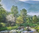 Bella Meriin, Oil on canvas, 70 by 100 cm