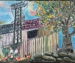 Sylvana Shefer - Acrylic on canvas, 70 by 160 cm