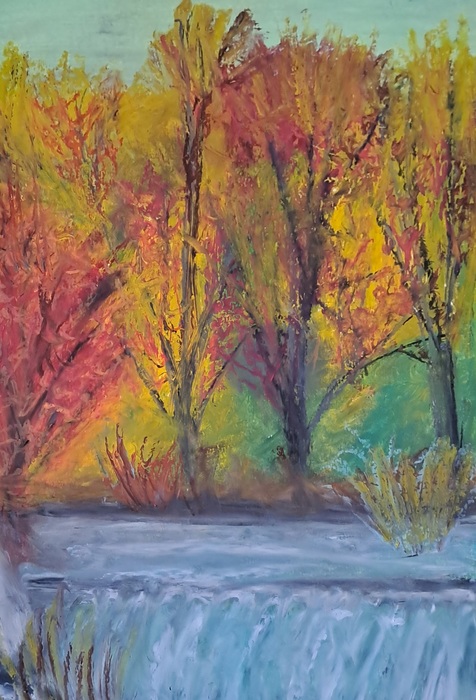 Whispers of Autumn by Laura Bernardeschi Nelson  by Laura Bernardeschi Nelson