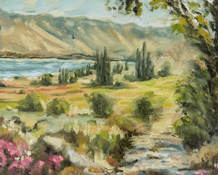 Alisa Cherkun Drukman, Oil on canvas, 40 by 50 cm