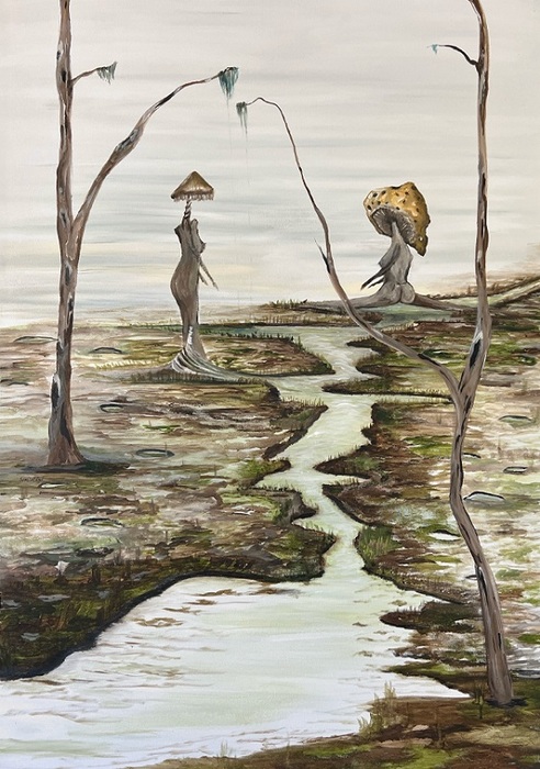  Shani Shtalryd, Acrilyc on canvas, 100 by 70 cm