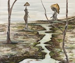  Shani Shtalryd, Acrilyc on canvas, 100 by 70 cm