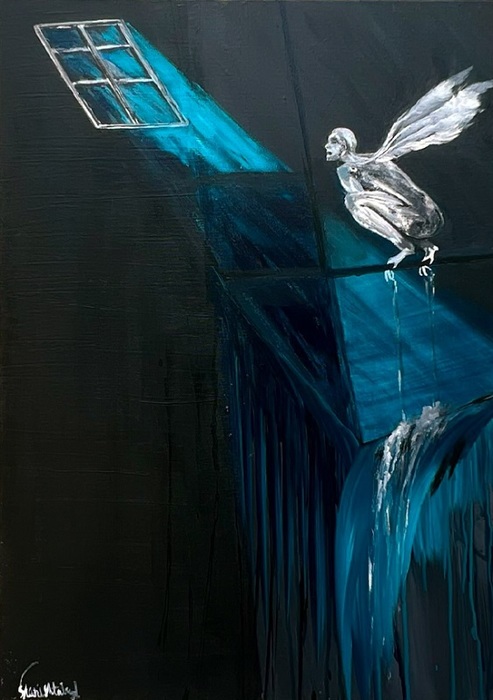  Shani Shtalryd, Acrilyc on canvas, 70 by 50 cm