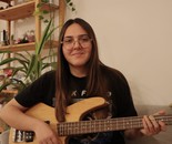 Ori playing the Bass