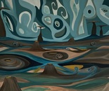 Shani Shtalryd, Acrilyc on canvas, 70 by 100 cm