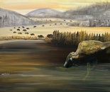 Shani Shtalryd, Acrilyc on canvas, 40 by 50 cm