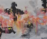 Shani Shtalryd, Acrilyc on canvas, 50 by 70 cm