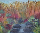 Autumn Stream by Laura Bernardeschi Nelson 