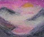 Dreamscape in Pink by Laura Bernardeschi Nelson 