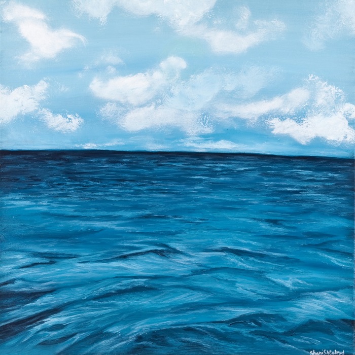 Shani Shtalryd, Acrilyc on canvas, 50 by 50 cm by Yotzrim-Israeli Art Gallery