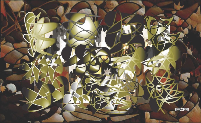 Signature collection pale rock moose