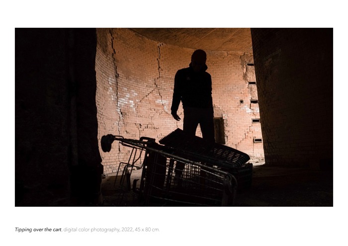 Tipping over the cart