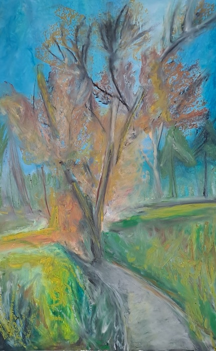 The Lone Tree by Laura Bernardeschi Nelson  by Laura Bernardeschi Nelson