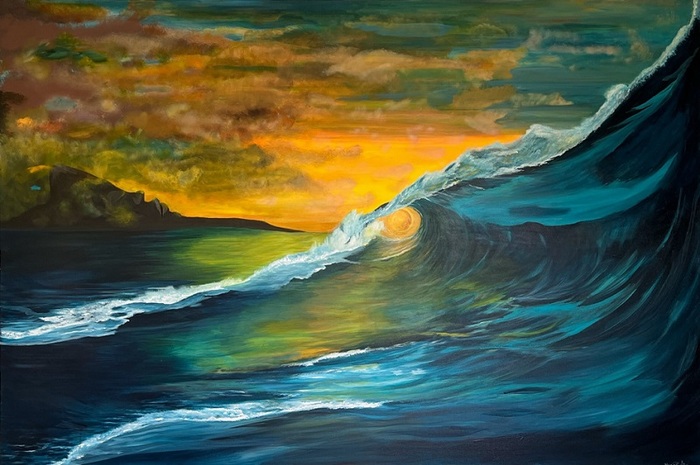 Shani Shtalryd, Acrilyc on canvas, 120 by 180 cm