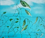 Shani Shtalryd, Acrilyc on canvas, 40 by 40 cm