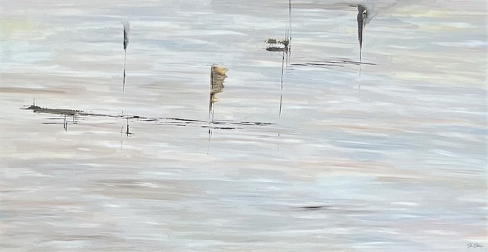 Shani Shtalryd, Acrilyc on canvas, 110 by 230 cm