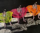  Sylvana Shefer - Collage on canvas, 60 by 120 cm