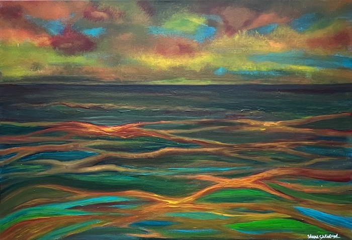 Shani Shtalryd, Acrilyc on canvas, 40 by 60 cm by Yotzrim-Israeli Art Gallery