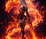 "Flameborn Valkyrie"