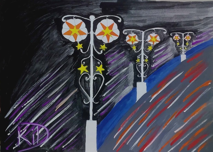 Christmas Lights Always by Erika Jane Cabel Dandal