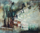 Zalayet Nessim, Acrylic on canvas, 73 by 92 cm