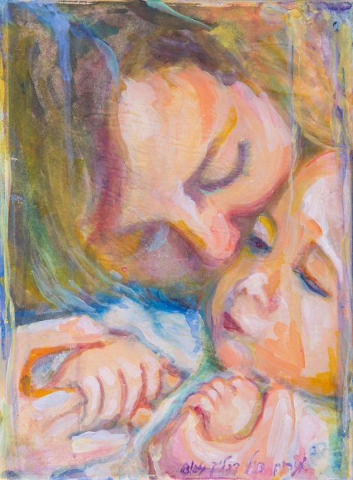 Miriam Sigal- Derlich, Acrylic on canvas, 40 by 30 cm