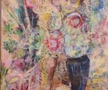 Miriam Sigal- Derlich, Acrylic and print on canvas, 60 by 40 cm