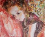 Miriam Sigal- Derlich,  Acrylic on canvas, 35 by 35 cm