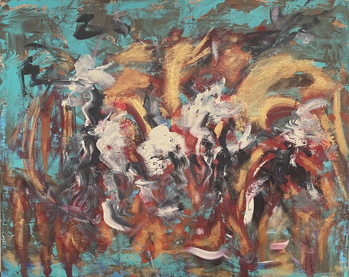 Trail of gold , blood and tears by Sherry Swafford Page