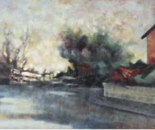 Zalayet Nessim, Oil on canvas, 89 by 116 cm