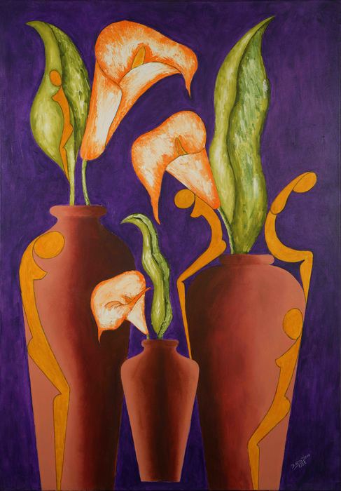 Las musas de las calas by Daniel Aita Diaz