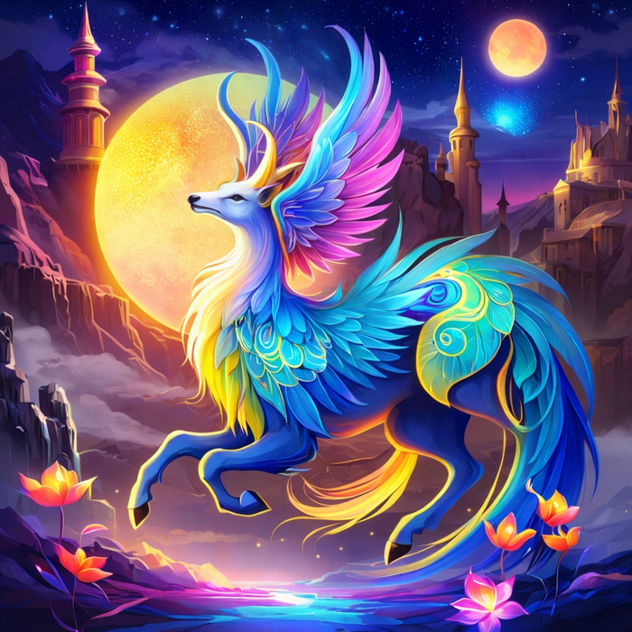 Celestial Guardian of the Moon Realm by Hiro Creator