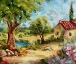 Alisa Cherkun Drukman,  Oil on canvas, 40 by 50 cm