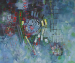  Zalayet Nessim, Acrylic on canvas, 65 by 73 cm