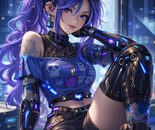 “Neon Rebel Girl”