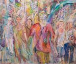 Miriam Sigal- Derlich, Acrylic on canvas, 50 by 70 cm