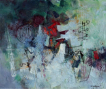  Zalayet Nessim, Acrylic on canvas, 60 by 73 cm